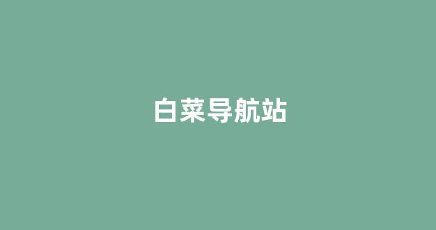 白菜公司排名